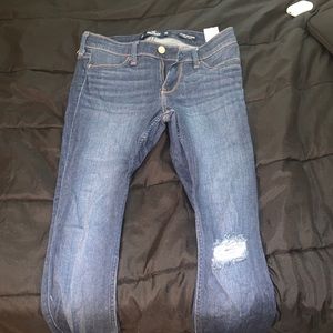 Hollister ripped jeans